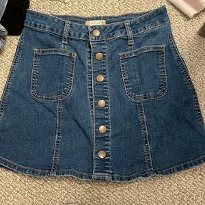 altars state Denim skirt